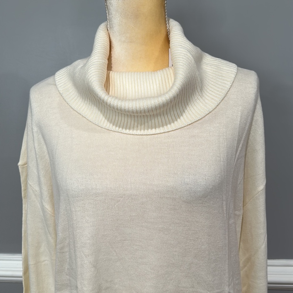 LOFT Cowl Tunic Sweater Size L - Picture 5 of 10